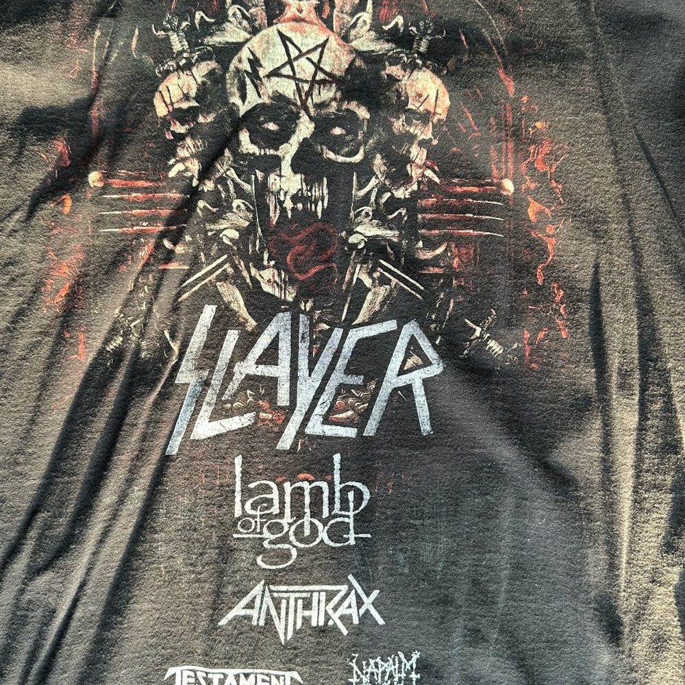 Hanes Black Slayer Graphic Tee